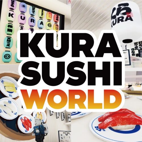 くら寿司のメタバース空間「KURA SUSHI WORLD 超・グローバル旗艦店 ～回転寿司ワールド～」の制作を担当しました